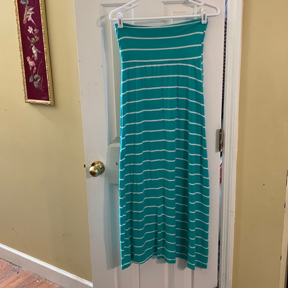 Womens strapless sundress